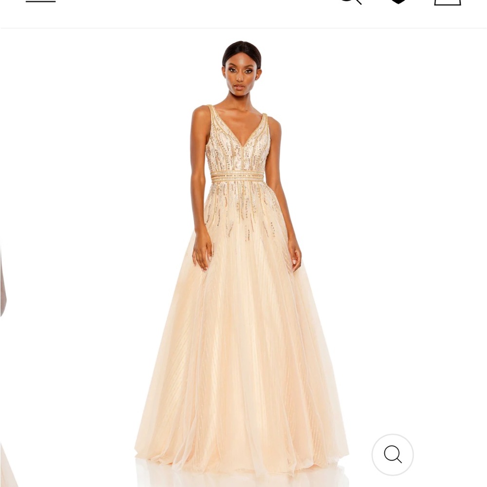 Size 24 jewel encrusted ball gown